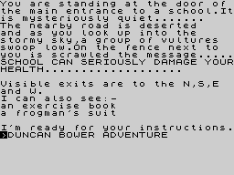 Running screen