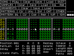 Running screen