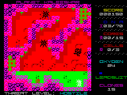 Running screen