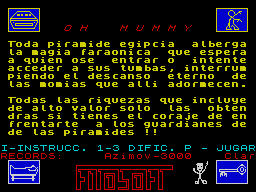 Opening screen