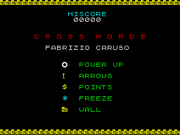 Opening screen