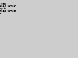 Running screen