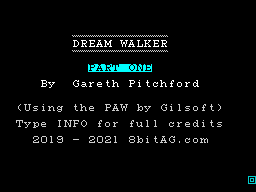 Opening screen