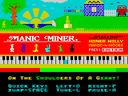Opening screen