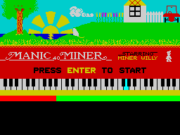 Opening screen