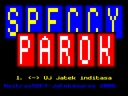 Opening screen