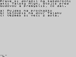 Running screen