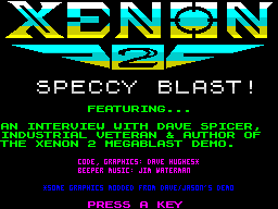 Opening screen