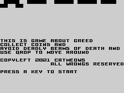 Opening screen
