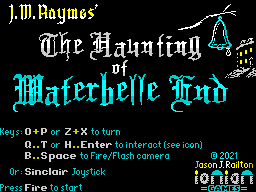 Opening screen