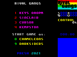 Opening screen
