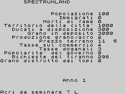 Running screen