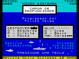 Opening screen