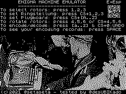 Opening screen