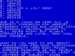 Running screen