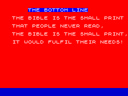 Running screen