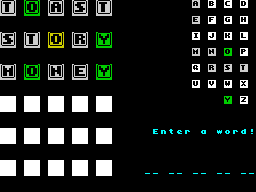 Running screen