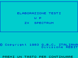 Running screen
