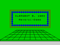 Opening screen