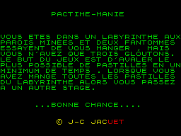 Opening screen