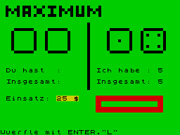 Running screen