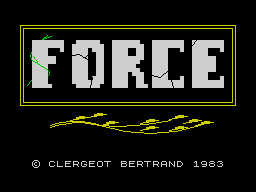 Opening screen