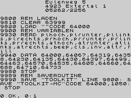 Running screen