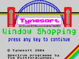 Opening screen
