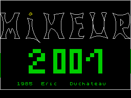 Opening screen