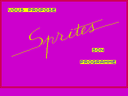 Opening screen