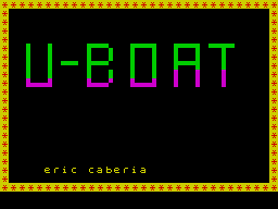 Opening screen