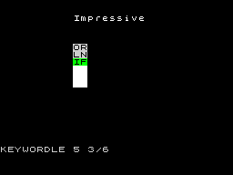Running screen
