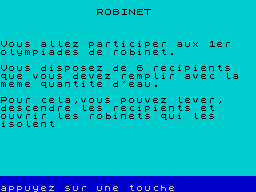 Opening screen