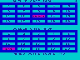 Running screen