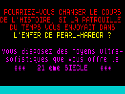 Opening screen