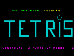 Opening screen