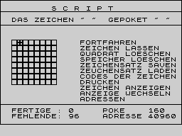 Running screen