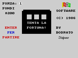 Opening screen