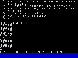 Opening screen