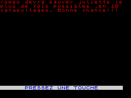 Opening screen