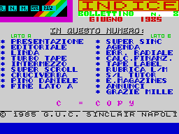 Running screen