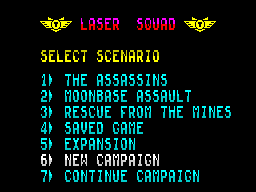 Opening screen