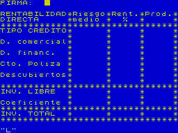 Running screen