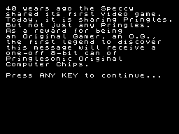 Running screen