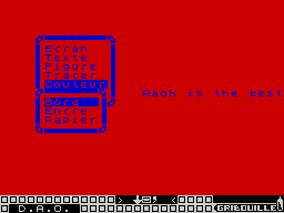 Running screen