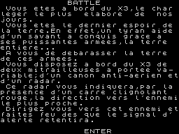 Opening screen