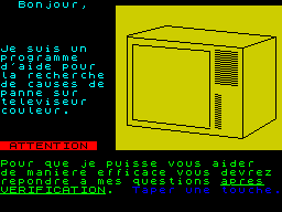 Opening screen
