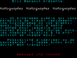 Opening screen