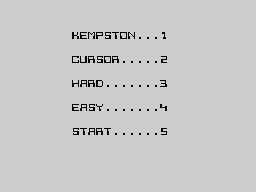 Opening screen