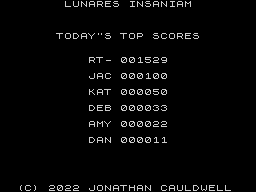 Opening screen